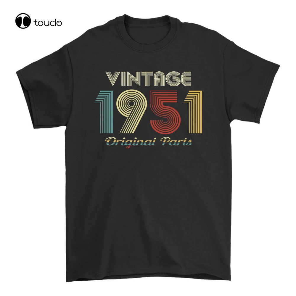 

Футболка унисекс в винтажном стиле ретро, оригинальная деталь, подарок на день рождения 70 лет