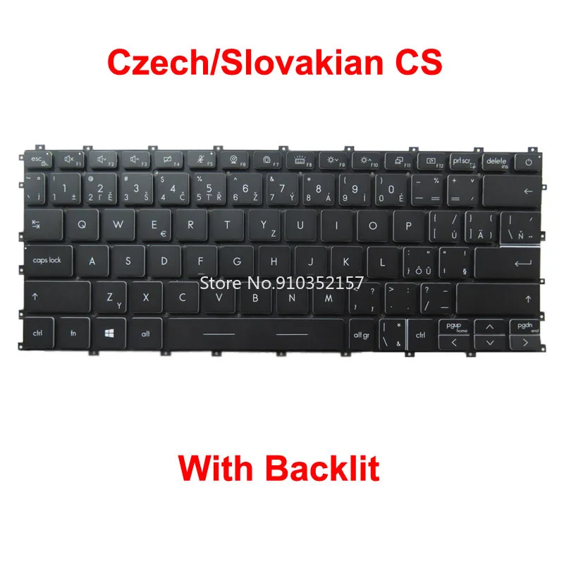 UK FR RU CS SW Бельгия Клавиатура с подсветкой для MSI Summit E13 Flip EVO A11MT MS13P2 Швейцария