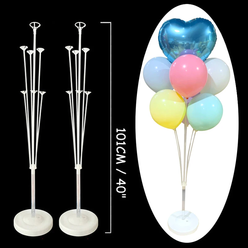 

7/19 Tube Balloons Holder Column Balloon Stand Holder Wedding Kids Birthday Party Baby Shower Eid Decoration Balloon Accessories
