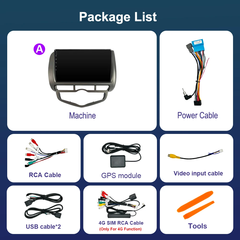 Android Auto Автомобильный левый и правый руль для Honda Fit Jazz 2002-2008 Интеллектуальный GPS 4G