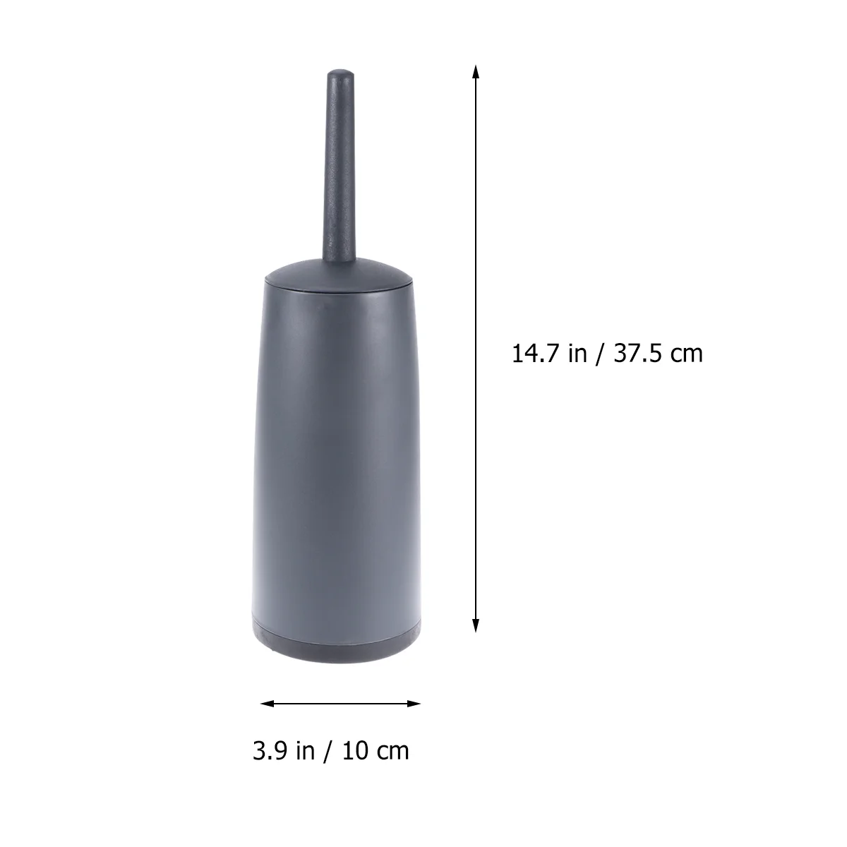 Компактная щетка для унитаза на нескольких местах и набор держателей с длинной