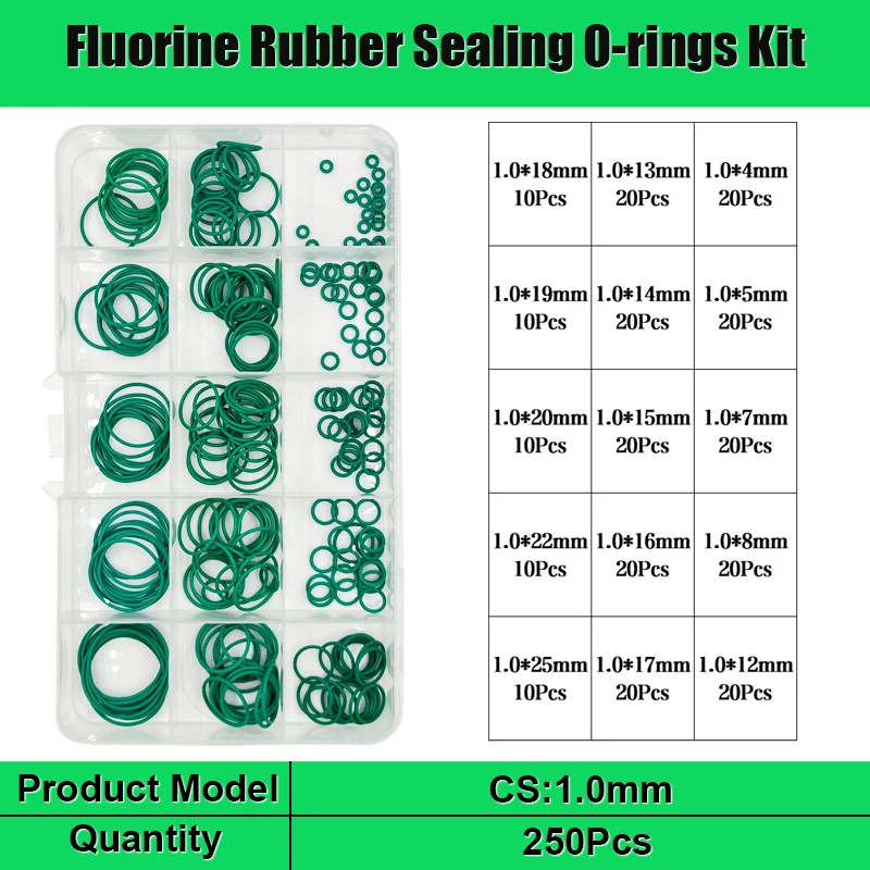 

Фторрезиновое уплотнительное кольцо FKM, кольцо-уплотнитель, фторкислородное уплотнение, прокладка, кольцо, устойчивое к коррозии, Термостойкое