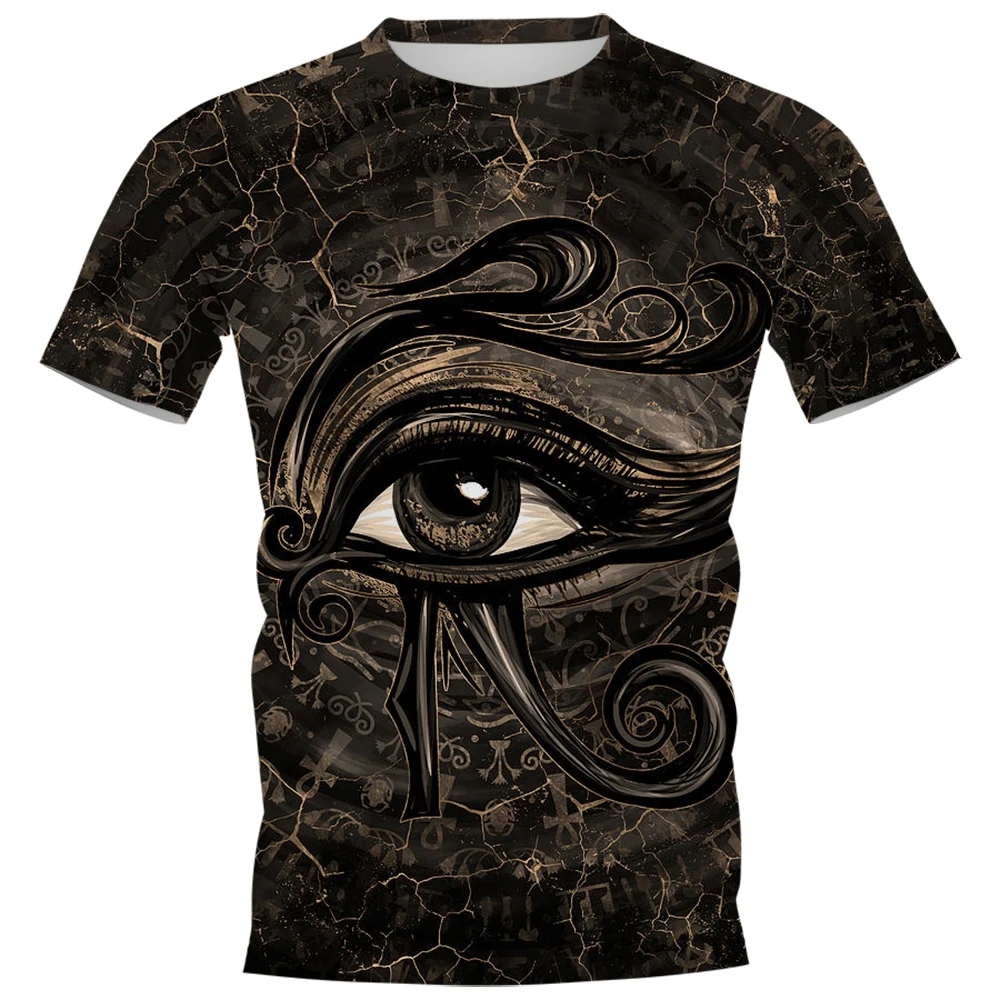 

Футболки CLOOCL с рисунком глаза хора, Древнего Египта, культуры, 3D принт, графические футболки, повседневные футболки, футболки, топы в стиле х...