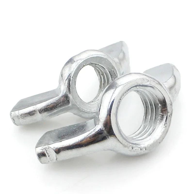 Оцинкованная углеродистая сталь гайка-бабочка BSW 5/16-18