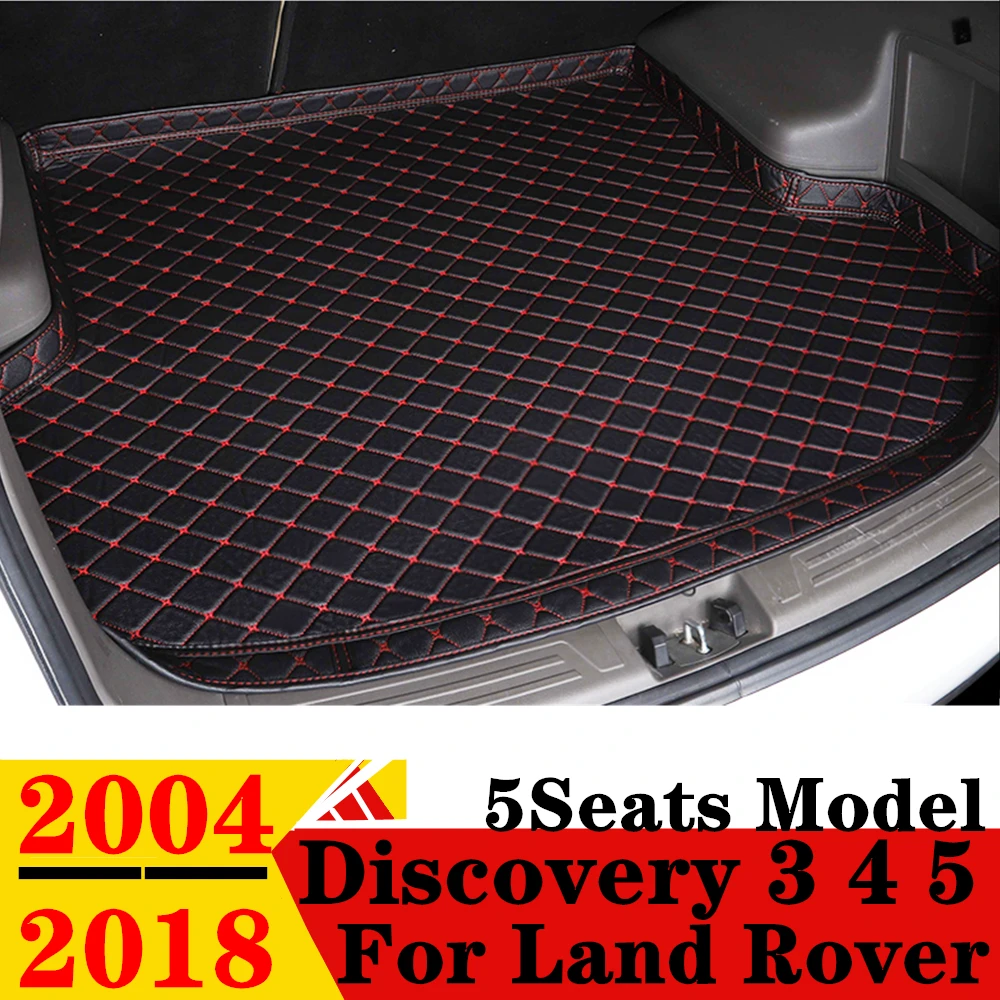 

Car Trunk Mat For Land Rover Discovery 3 4 5 5Seats 2004-18 All Weather XPE Rear Cargo Cover Carpet Liner Tail Boot Luggage Pad