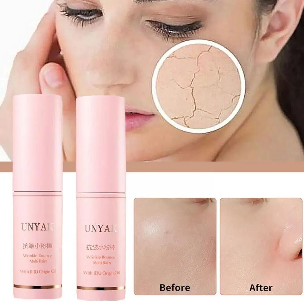 

1PC Collagen Multi Balm Stick Wrinkle Bounce Korean Skin Tone Anti-Wrinkle Multi Cosmetics Cream Brighten Dull Moisturizing E8Z7