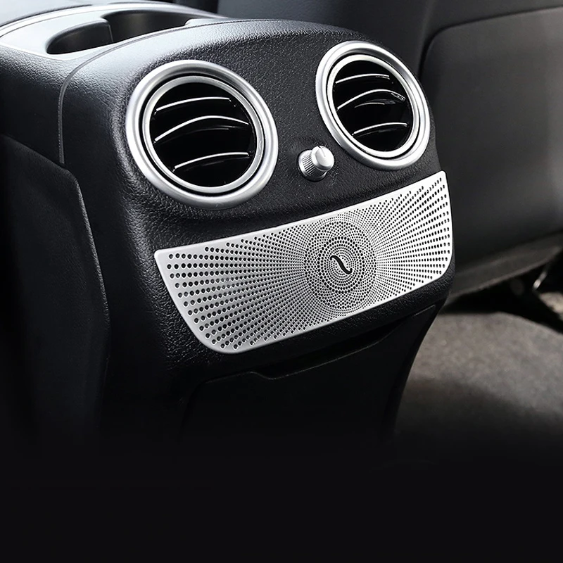Car Audio Speaker Cover Trim Car Door Horn Cover Trim Car Accessories Interior for Mercedes Benz E/C/GLC Class W213 W205 X253 images - 6
