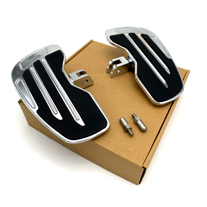 Передние Подножки для всадника подножки Harley FXLR низкий всадник Fat Boy разрыв Softail Slim