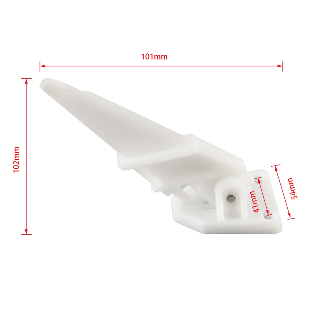 

Marine Pressure Tube Boat Pitot Tube ABS Boat Speed Marine Accessory Pickup Pitot Tube Sensor Gauge Bracket White