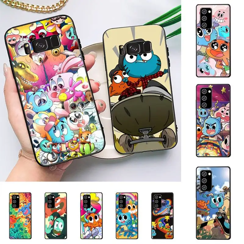 

RuiCaiCa The A-Amazing W-World G-Gumball Phone Case For Samsung Galaxy Note 10Pro Note 20ultra cover for note20 10lite M30S