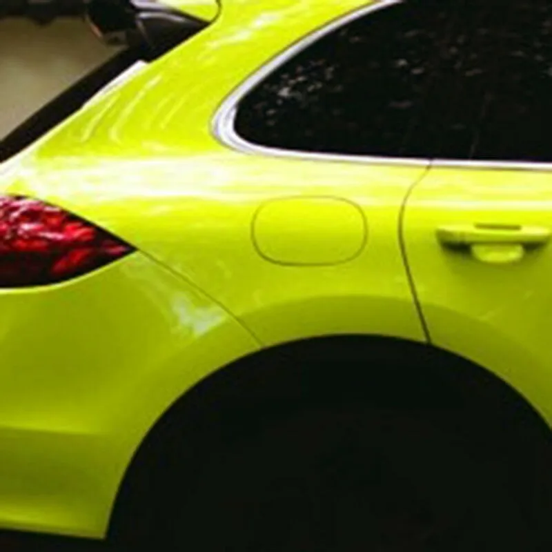 Желтая фольгированная пленка 1 шт. рулон наклеек 30x152 см аксессуары автомобильная