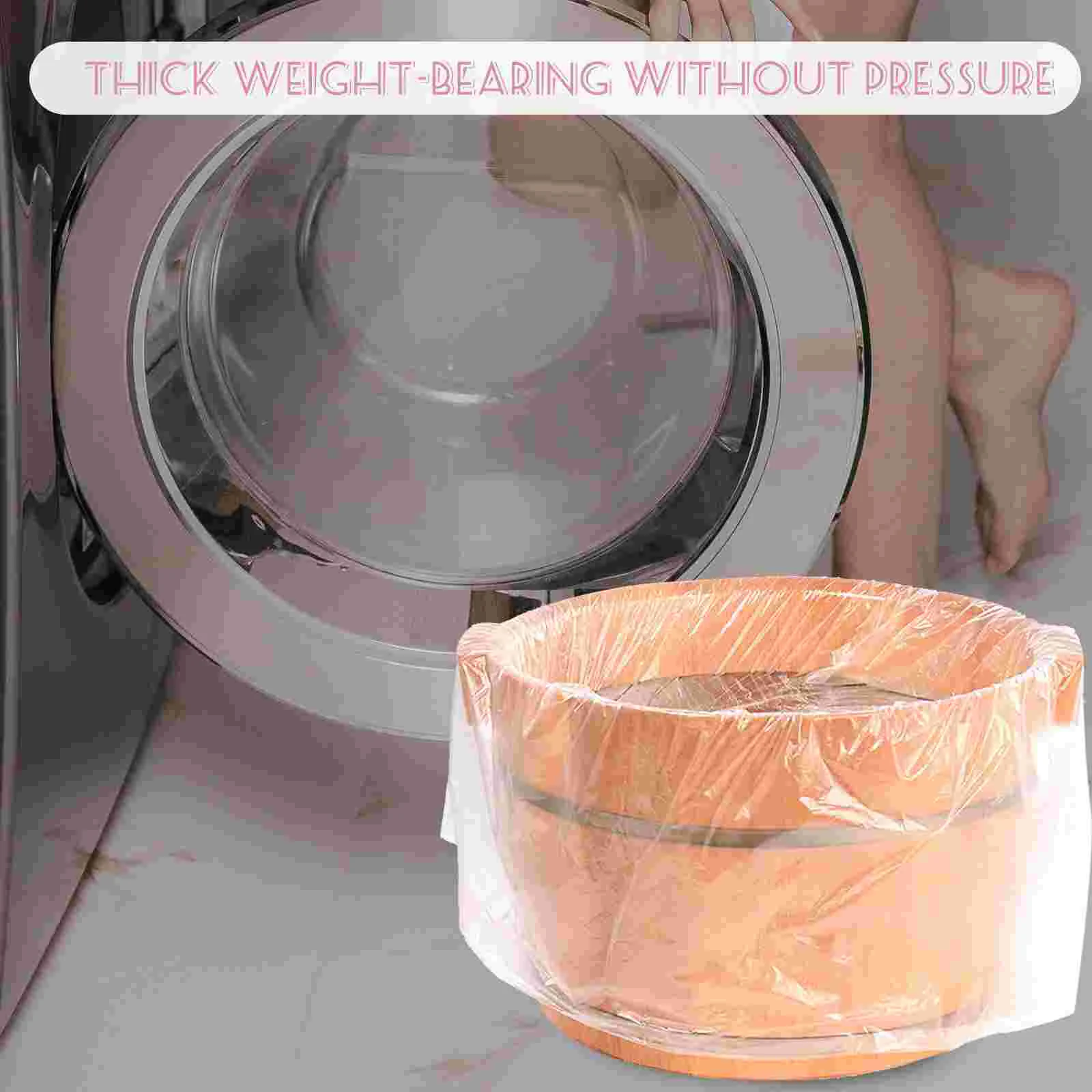 100 шт. одноразовый мешок для раковины и ножки (55-65 толщиной) набивка ковров