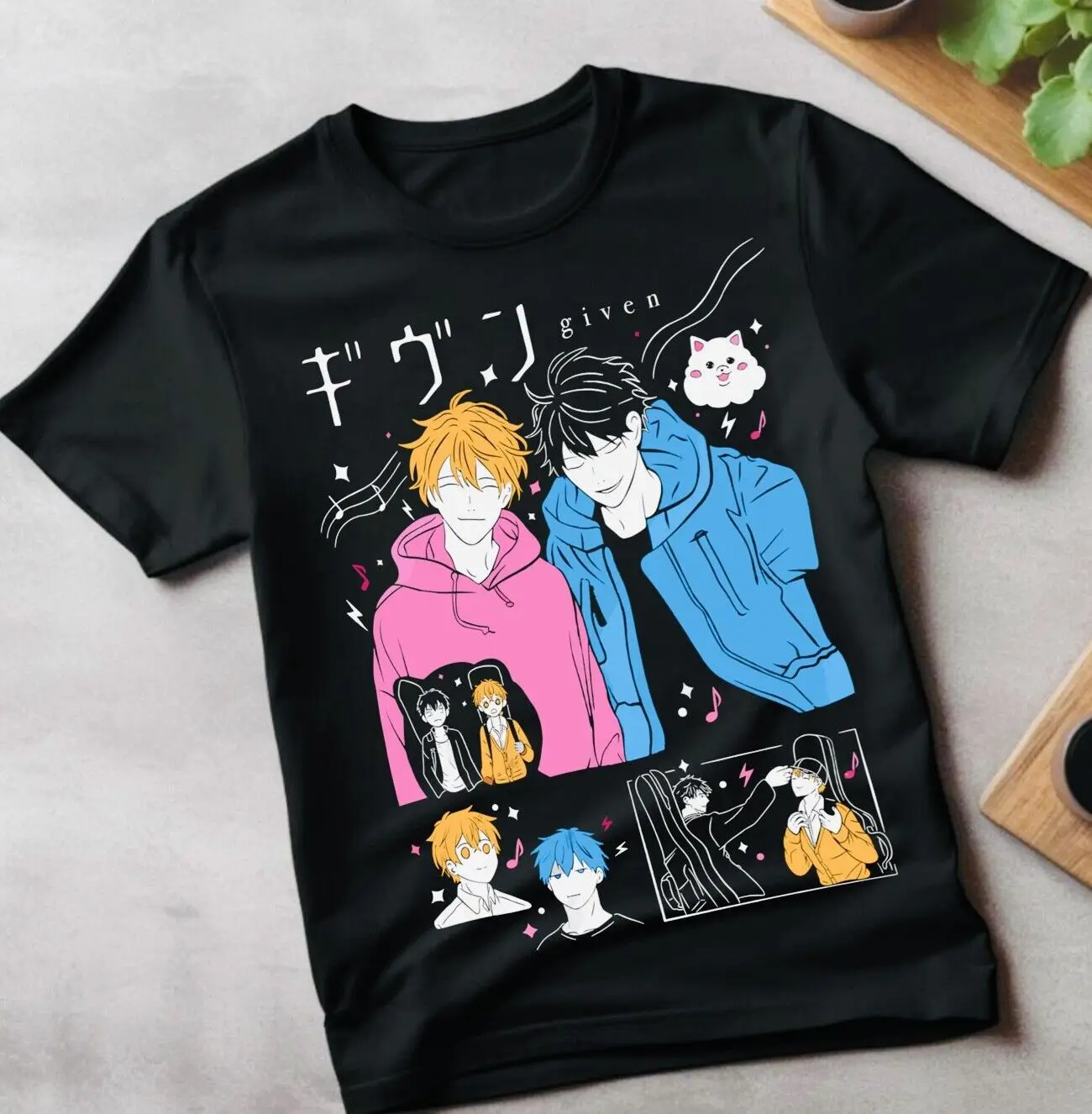 given ritsuka T-shirt mafuyu sato uenoyama haruki nakayama hihiko kaji shirt