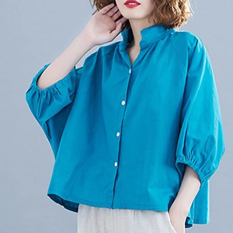 

Queen & Joe Beauty 77 Blue And Black Sim Blouses