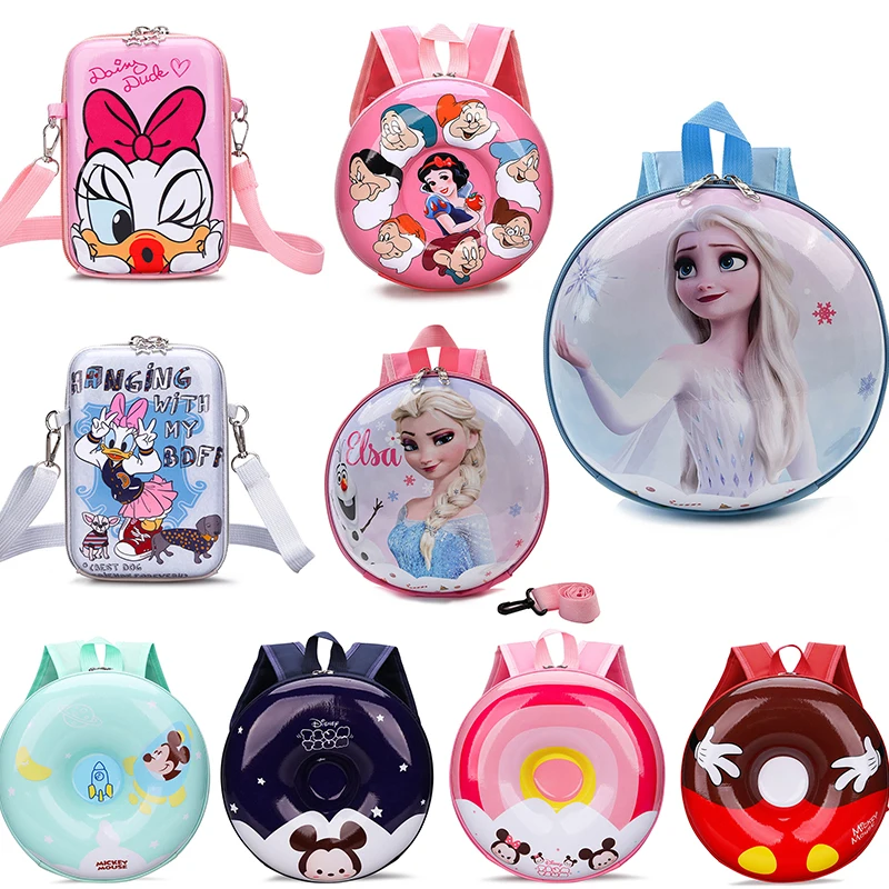 Детский Школьный рюкзак Disney Холодное сердце водонепроницаемый ранец для