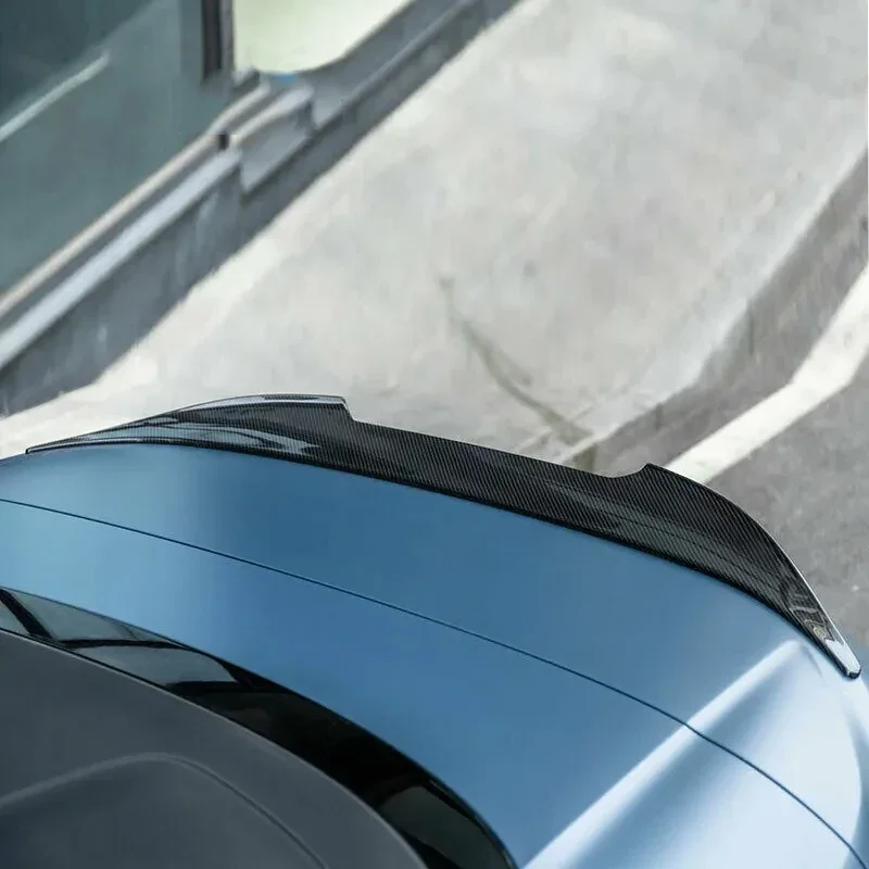 Автомобильные адаптации PSM Style Отличное сухое углеродное волокно задний багажник