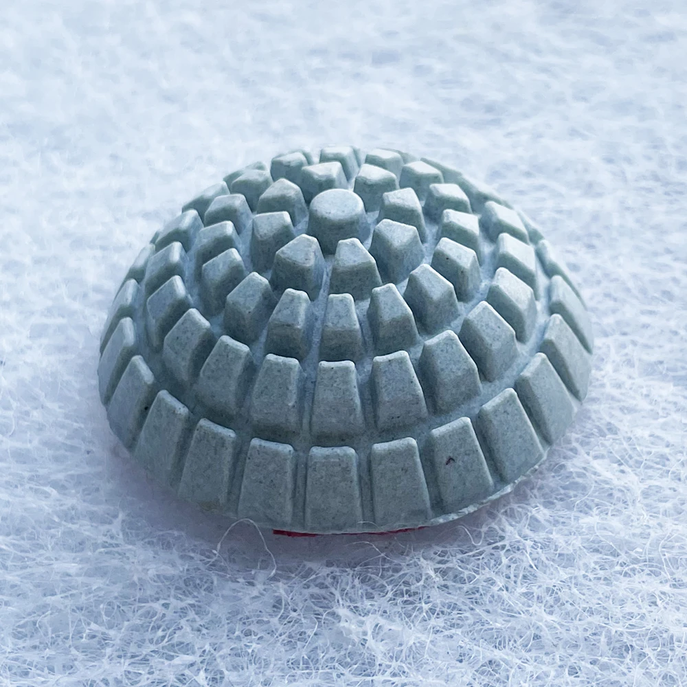 2-дюймовый 50 мм абразивный выпуклый диск алмазная влажная полировальная подушечка для шлифования мрамора, гранита, кварцевого камня, полировки изогнутой поверхности