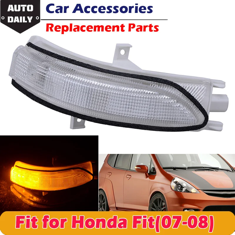 

Car Rearview Mirror Turn Signal Light LED Indicator Flasher Lamps Fit for Honda FIT Hatchback 2007-2008,Jazz Hatchback GD Series