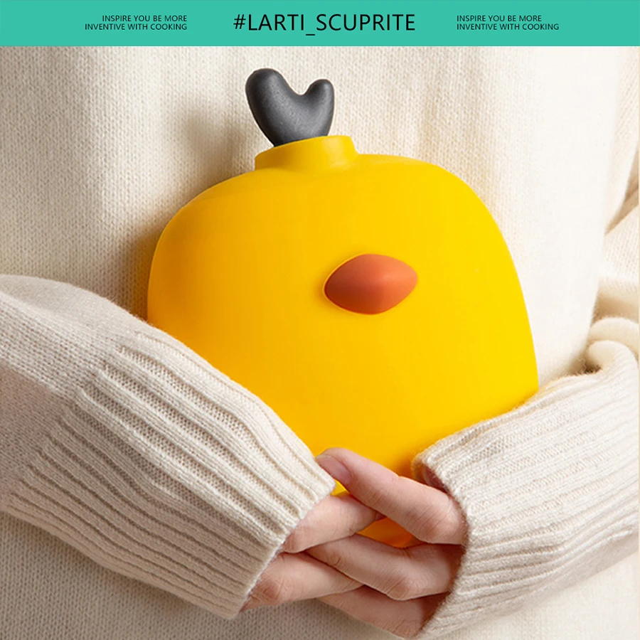 

Мини-подогреватель для рук в подарок портативная бутылка для воды Взрывозащищенная инъекция воды зимняя термостойкая Горячая защита от ожогов Милый силикон