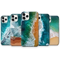 ocean big wave phone case for huawei p30 p20 pro p40 mate 20 lite p smart y5 y6 y7 y9 prime transparent cover