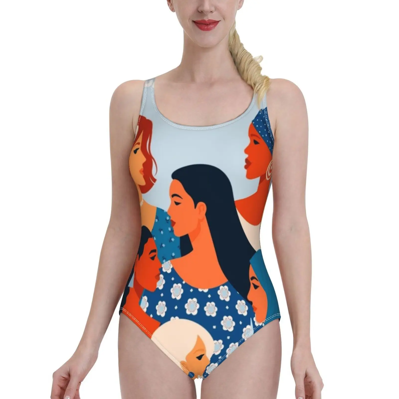 

Мы сможем сделать это, женский слитный купальник с открытой спиной для женщин, сексуальная пляжная одежда, летние купальные костюмы для дев...