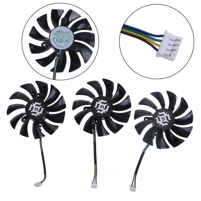 

Вентилятор видеокарты GA91S2H, 87 мм, 4 контакта, для охладителя ZOTAC RTX3090 3080 3070 3060ti