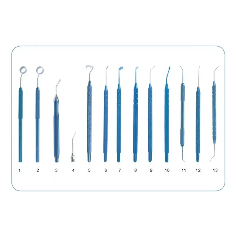 Фото Набор медицинских офтальмологических инструментов для операции глаз A13 для хирургии LASEK №2