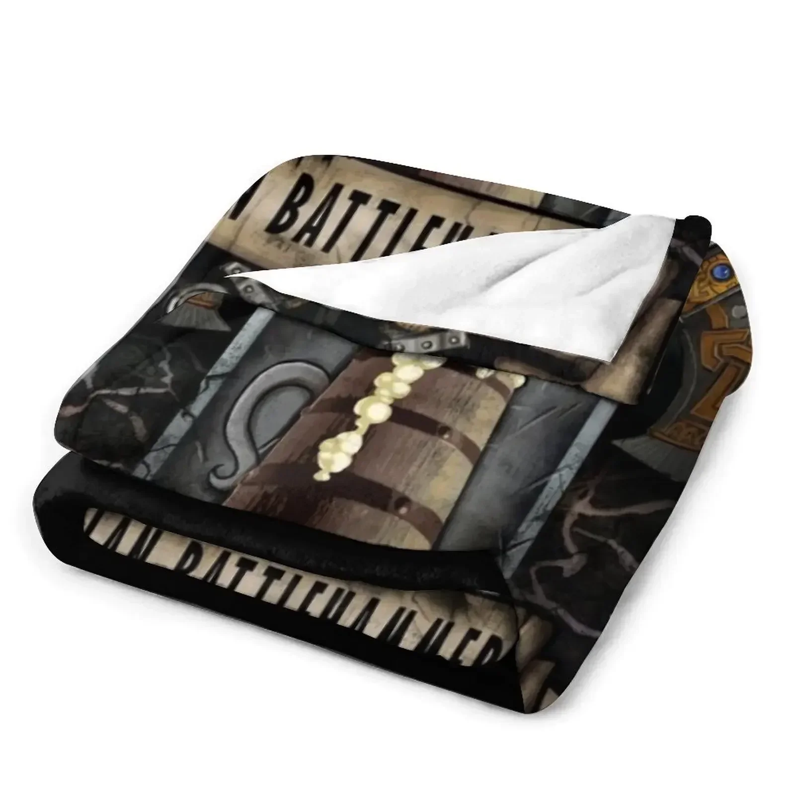 Одеяло Clan Battlehammer Mithral Hall Dwarf Faerun Fourthpeak Frost Hills самое мягкое клетчатое плюшевое