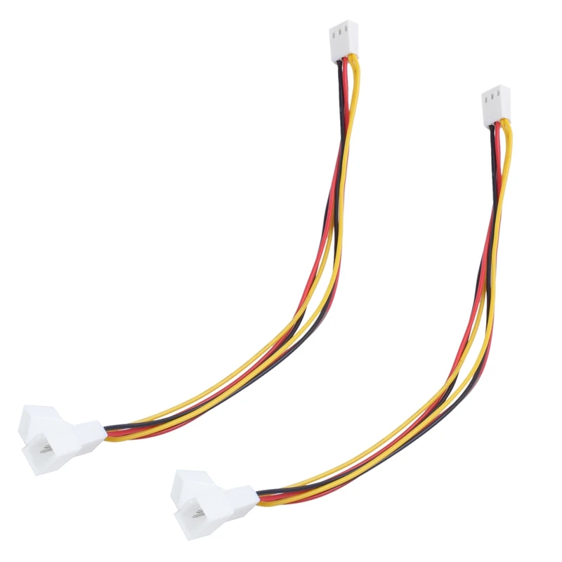 

4X3 Pin PC разветвитель вентилятора Удлинительный кабель мама 20 см