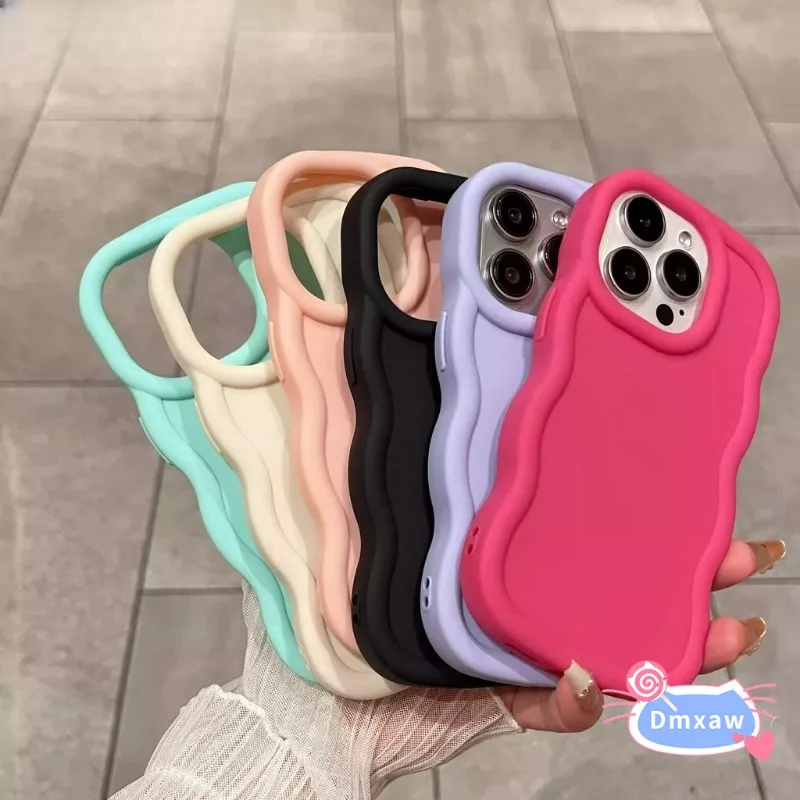 Для Tecno Camon 30 20 19 Pro 18 P 18T Premier 16s 15 Air Чехол для телефона Wave Dopamine красочный однотонный