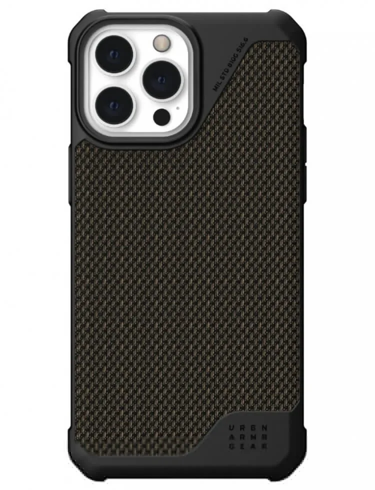 Чехол Urban Armor Gear (UAG) Metropolis LT Series для iPhone 13 Pro Max цвет Оливковый кевлар - купить по