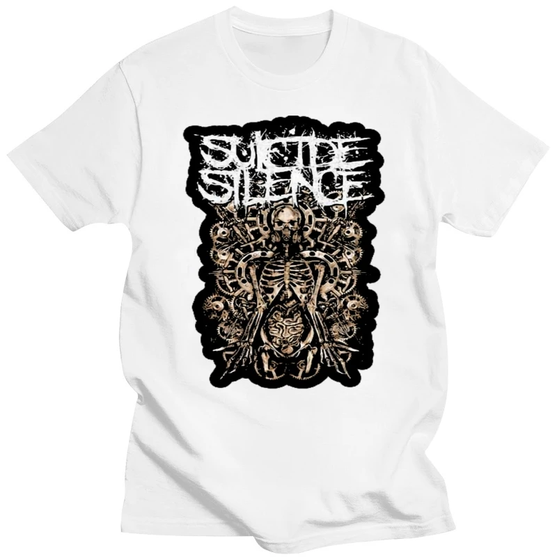 Футболка Suicide Silence Mangled Gears S M L Xl совершенно новая официальная