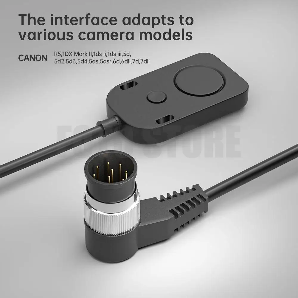 RC-301 Shutter Release DSLR Camera Remote Control Cord Cable Timer for Fuji Sony Nikon Canon Panasonic