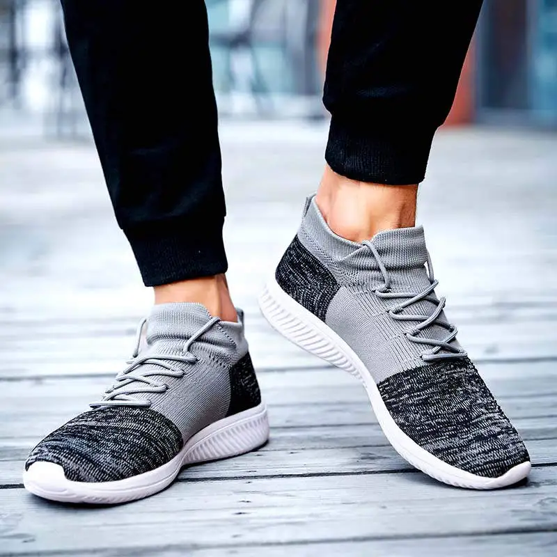 Теннисные кроссовки Bascette мужские по низкой цене повседневная обувь без шнурков