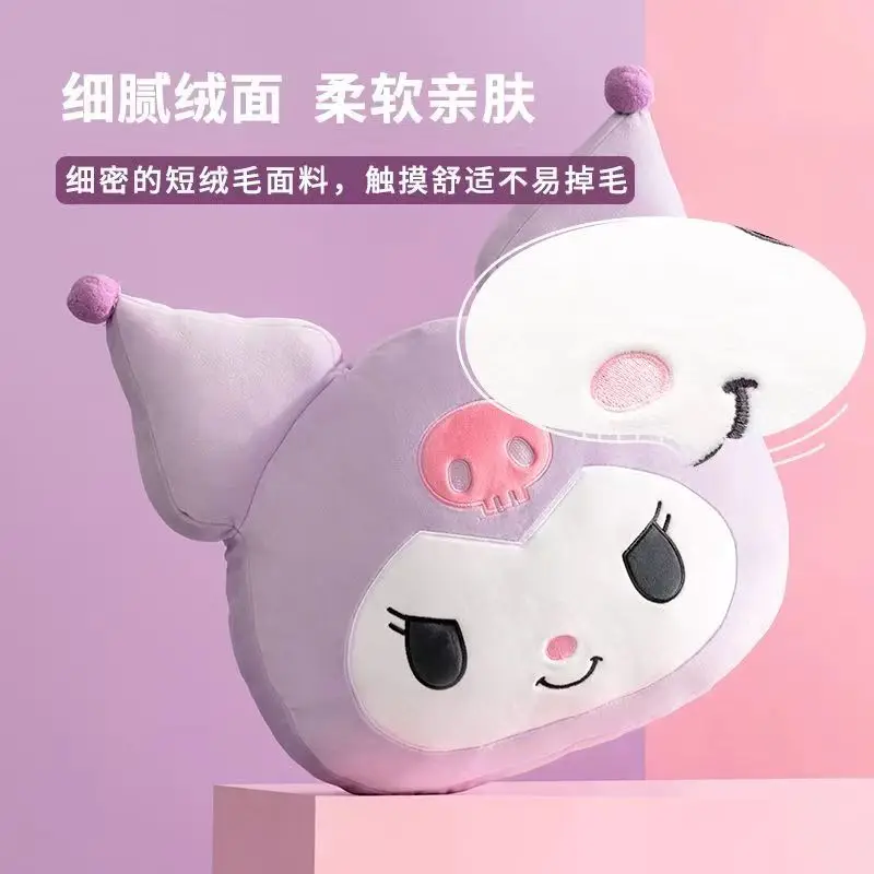 Милая мультяшная кукла-подушка в стиле аниме Sanrio Kuromi Cinnamoroll подушка для дивана