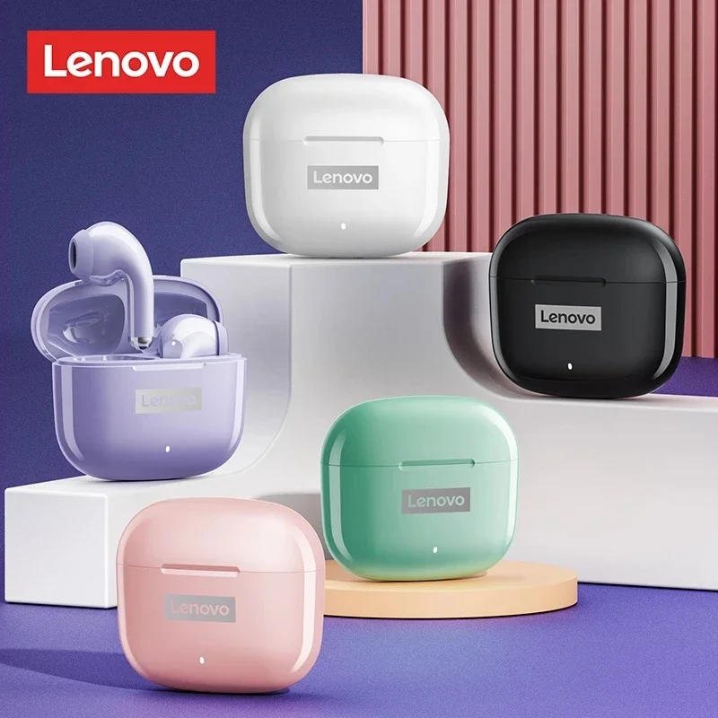 Беспроводные спортивные наушники Lenovo LP40 Pro 10 шт