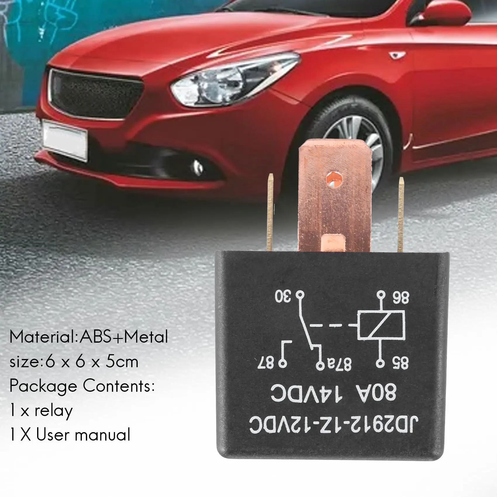 

80A DC 12V 5 Pin DIY реле мощности автомобиля грузовика автомобиля