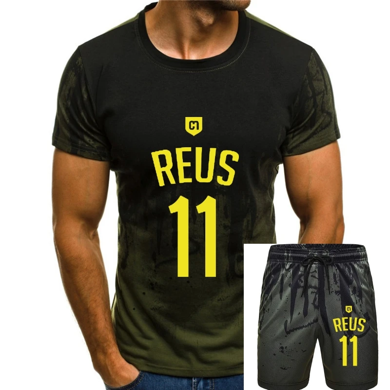 

Men T Shirt Marco Reus Dortmund Away Apparel Women tshirt