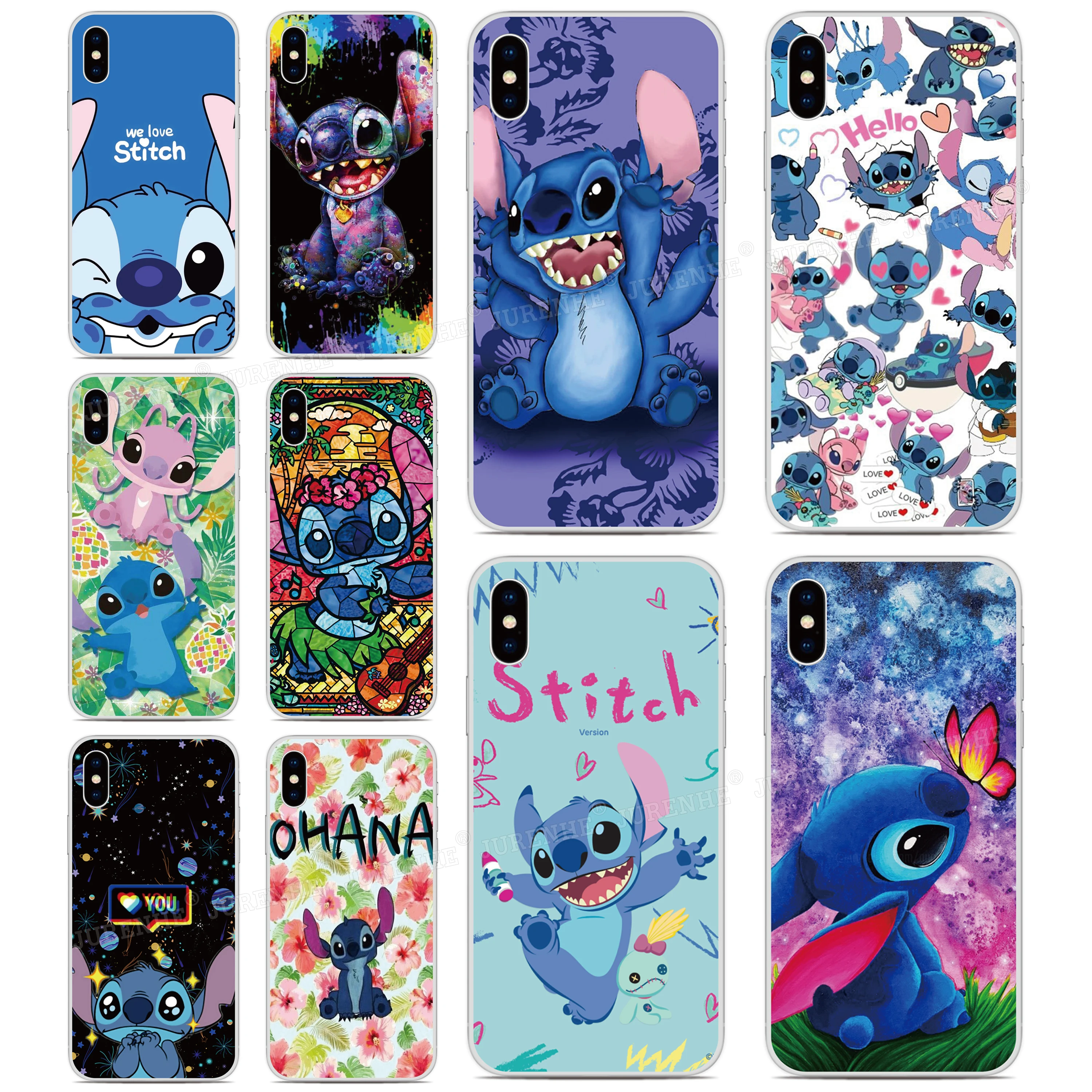 Чехол с аниме стичем для WIKO Power U30 U20 U10 10 T50 T10 T3 View 4 5 3 Lite Y50 Y60 Y80 Y51 Y61 Y81 Y82 Y52 Y62