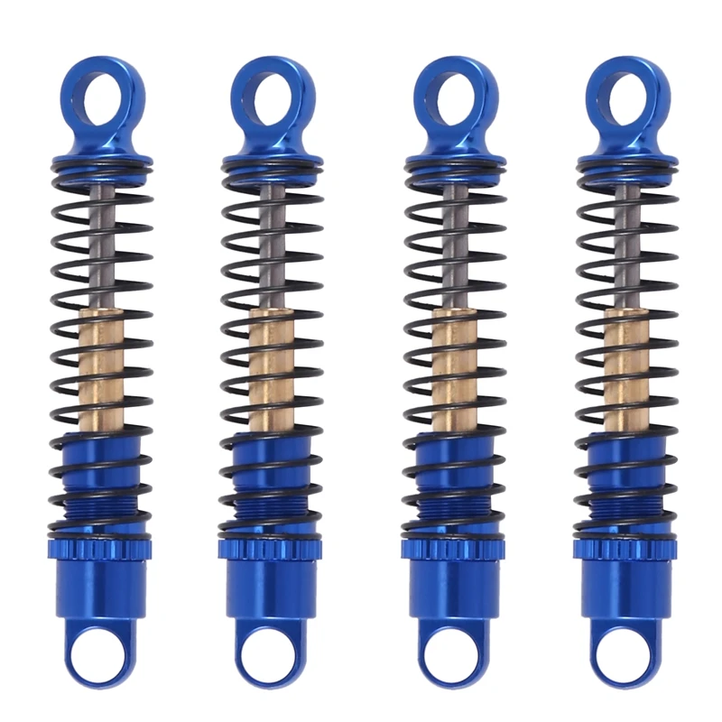 4 шт. 40 мм металлический амортизатор масла для Axial SCX24 C10 JLU Gladiator Bronco 1/24 обновленные