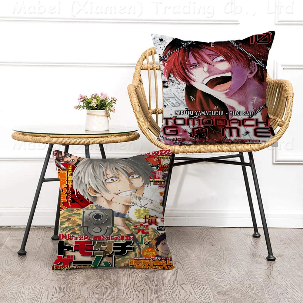 Чехол для подушки MINISO PRINTED