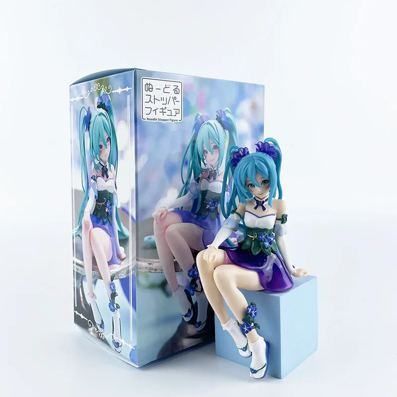 

Boxed 14.5cm 2023 New Anime Hatsune Miku Fairy Flower Elf Morning Glory Figure Kawaii Pvc Model Toys Doll Ornaments Gifts