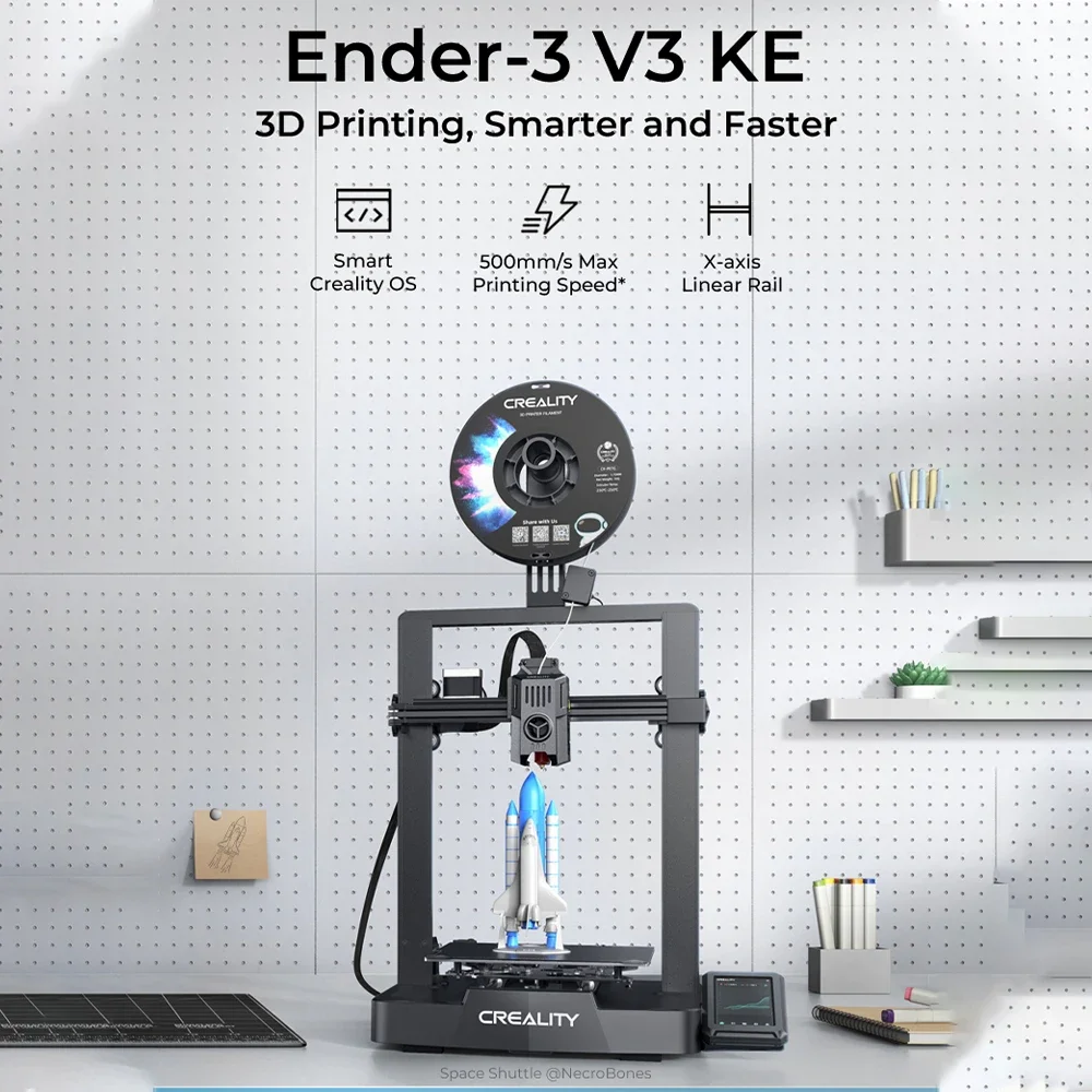 Creality Ender-3 V3 KE 3D принтер высокоскоростная печать серии Ender Модернизированный Smart OS