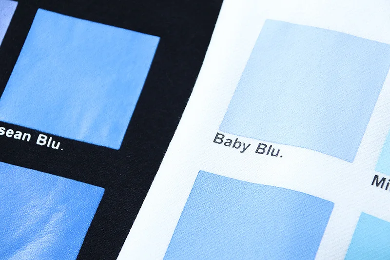 Niebieski kolor nadruku karty mężczyźni i kobiety para modne bluzy z kapturem oraz aksamitna bluza 100% bawełniane topy luźne płaszcze sportowe