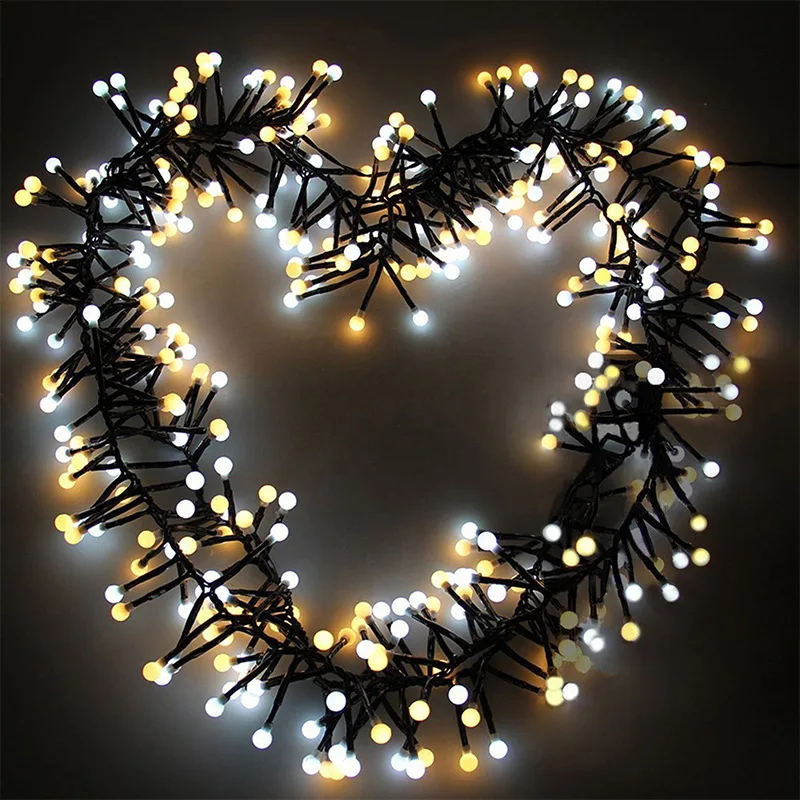 

Cherry Balls LED Fairy String Lights 3M Battery USB Operated Wedding Christmas Outdoor Room Garland Festoon Decoration