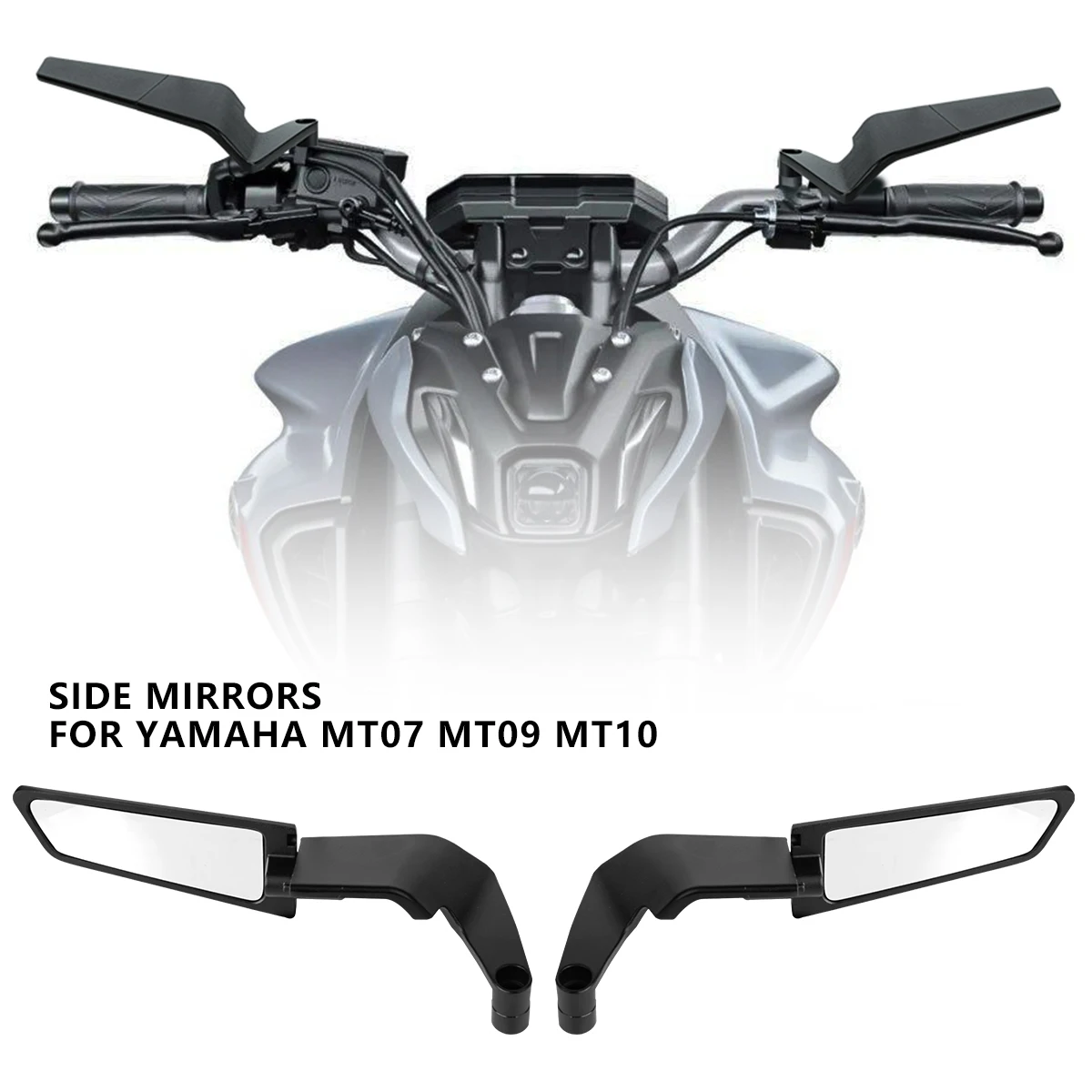 SOYAVISION Stealth Winglets Аксессуары для мотоциклов Алюминиевый корпус с ЧПУ Прозрачное