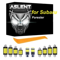 aslent canbus for subaru forester 1998 present vehicle led interior light license plate lamp car lighting accessories
