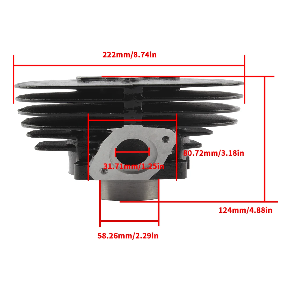 Комплект цилиндров для мотоцикла Yamaha Blaster 200 запчасти двигателя поршневое гнездо