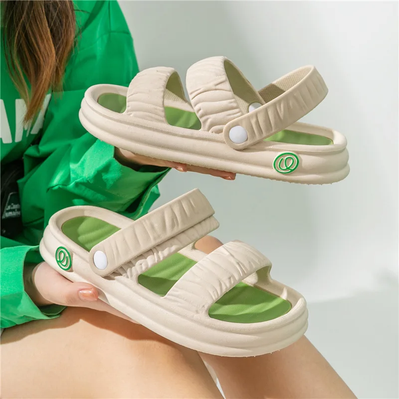 

Beach Sandals Low Price Ladies Shoes on Offer Two-piece Outfit for Going Out Best Selling Products 2023 Choice Offers Women Open