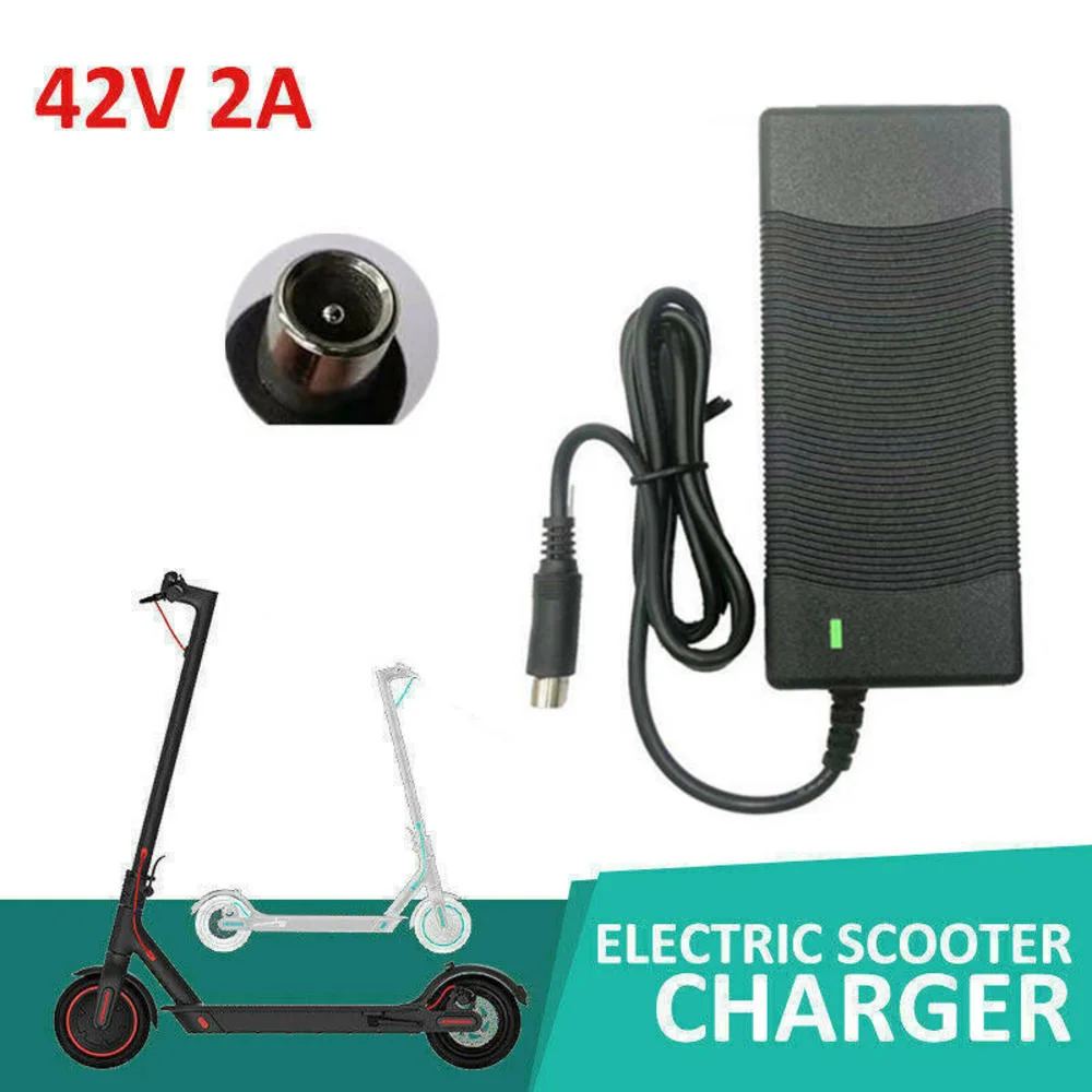 Charger For Xiaomi Electric Scooter M365 Lithium Battery Charger Adapter 42V 2A For Ninebot Segway ES2 ES3 ES4 For Xiaomi